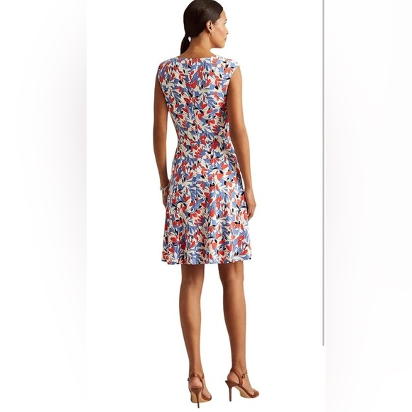 Lauren by Ralph Lauren Colorful Sleeveless Dress NWT - Picture 3 of 9